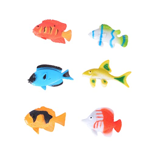 FUNNETOYU 24Stücke Fischspielzeug Realistische Simulation von Meerestieren Tropische Fische Goldfische Lernspielzeug für Rollenspiele und Kognitive Entwicklung FUNNETOYU 24Stücke Fischspielzeug Realistische Simulation von Meerestieren Tropische Fische Goldfische Lernspielzeug für Rollenspiele und Kognitive Entwicklung von FUNNETOYU