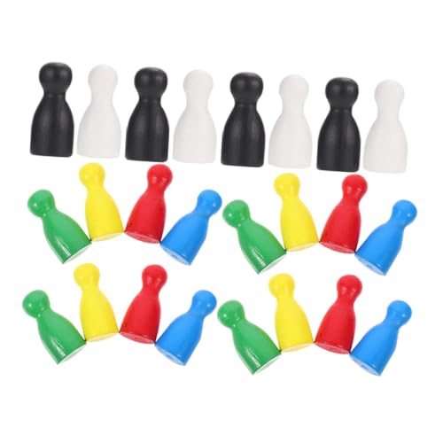 FUNNETOYU 24stücke Teiliges Holz-schachfiguren Kleine Brettspiel-zubehörteile Für Schachspiele Tragbar Und Leicht Für Hochzeiten Und Partys FUNNETOYU 24stücke Teiliges Holz-schachfiguren Kleine Brettspiel-zubehörteile Für Schachspiele Tragbar Und Leicht Für Hochzeiten Und Partys von FUNNETOYU