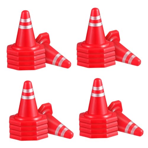 FUNNETOYU 24Stücke Teiliges Mini Straßenkegel Spielzeugset Verkehrssicherheits Lernspielzeug für Jahren Spaßige Szenenzubehör für Kreative Spielideen und Verkehrskurse FUNNETOYU 24Stücke Teiliges Mini Straßenkegel Spielzeugset Verkehrssicherheits Lernspielzeug für Jahren Spaßige Szenenzubehör für Kreative Spielideen und Verkehrskurse von FUNNETOYU