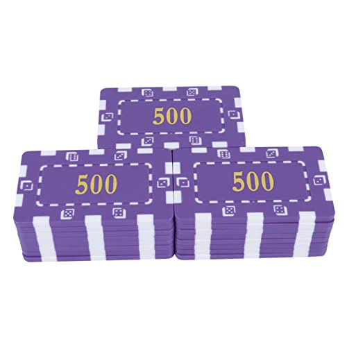 FUNNETOYU 25 Stück Runde Chips Zählscheiben Marker Bingo Zählrequisiten Transparente Zählchips Lern Zählspielchips Bingo Chips Plastik Chip Requisite Chip von FUNNETOYU