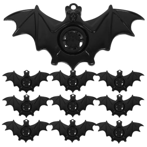 FUNNETOYU 25 Stück Teiliges Halloween Fledermaus Pfeifen Bunte Kinderparty Mitgebsel Tragbar und Lustig für Halloween Feiern und Kindergeburtstag Zubehör von FUNNETOYU