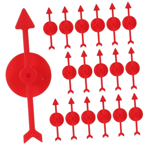 FUNNETOYU 25Stücke Spielspinner Pfeile Für Zubehör Für Brettspiele Und Spieleabende Für Familien Und Gesellschaftsspiele von FUNNETOYU