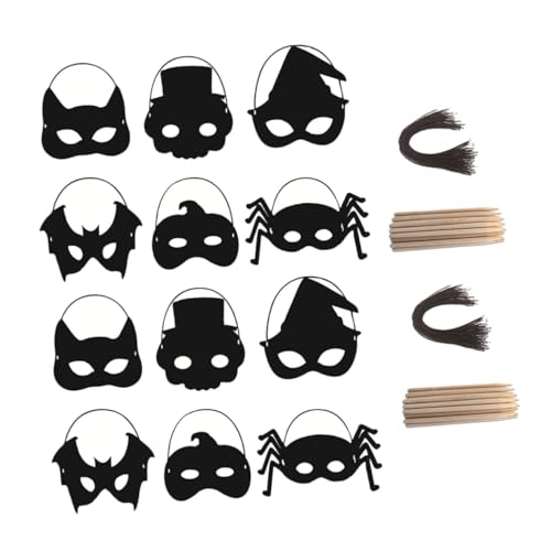 FUNNETOYU 28 Stück Teiliges Halloween Kratzbilder Masken Bastelset für DIY Fledermaus und Tiermasken Kreative Scratch Mask Spielzeuge für Halloween Party Dekoration und Kostümspaß FUNNETOYU 28 Stück Teiliges Halloween Kratzbilder Masken Bastelset für DIY Fledermaus und Tiermasken Kreative Scratch Mask Spielzeuge für Halloween Party Dekoration und Kostümspaß von FUNNETOYU