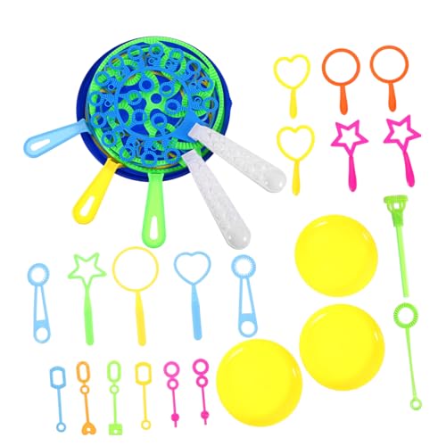 FUNNETOYU 28Stücke Buntes Bubble Zauberstab Set Teile Seifenblasen Werkzeuge für Riesige Blasen für Garten Party und Outdoor Aktivitäten Flexibles Kunststoffmaterial Sicher und Langlebig FUNNETOYU 28Stücke Buntes Bubble Zauberstab Set Teile Seifenblasen Werkzeuge für Riesige Blasen für Garten Party und Outdoor Aktivitäten Flexibles Kunststoffmaterial Sicher und Langlebig von FUNNETOYU