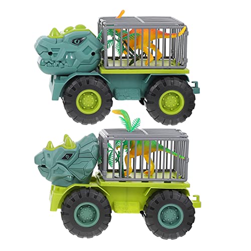 FUNNETOYU 2sätze Dinosaurier-Spielzeug Teiliges Fahrzeug Für Junge Mädchen Inklusive Beweglichen Dinosaurier Aus Robustem Fördert Kreativität Und Motorische Fähigkeiten Für Jungen Und FUNNETOYU 2sätze Dinosaurier-Spielzeug Teiliges Fahrzeug Für Junge Mädchen Inklusive Beweglichen Dinosaurier Aus Robustem Fördert Kreativität Und Motorische Fähigkeiten Für Jungen Und von FUNNETOYU