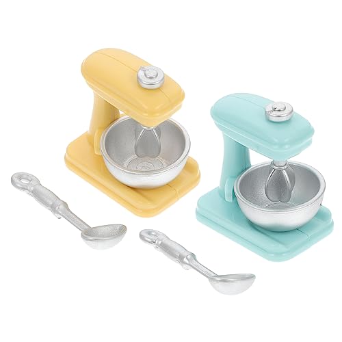 FUNNETOYU 2Sätze Simulierter Mini Mixer für Teiliges und Pädagogisches Möbelspielzeug für Puppenhäuser Fördert Kreativität und Praktische Fähigkeiten Sicheres FUNNETOYU 2Sätze Simulierter Mini Mixer für Teiliges und Pädagogisches Möbelspielzeug für Puppenhäuser Fördert Kreativität und Praktische Fähigkeiten Sicheres von FUNNETOYU
