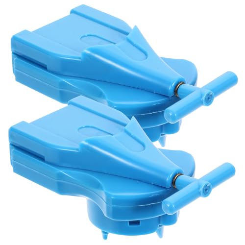 FUNNETOYU 2Stücke Gyro Burst Launcher mit Zufallsfarbe Hochwertige Spinning Tops für Spannende Spiele und Kreative Herausforderungen im Freien von FUNNETOYU