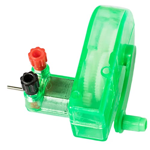 FUNNETOYU 2Stücke Handgenerator Elektrischer Generator für DIY Experimente für Physikunterricht Transparentes Design Fördert Praktische Fähigkeiten von Schülern und Kindern FUNNETOYU 2Stücke Handgenerator Elektrischer Generator für DIY Experimente für Physikunterricht Transparentes Design Fördert Praktische Fähigkeiten von Schülern und Kindern von FUNNETOYU