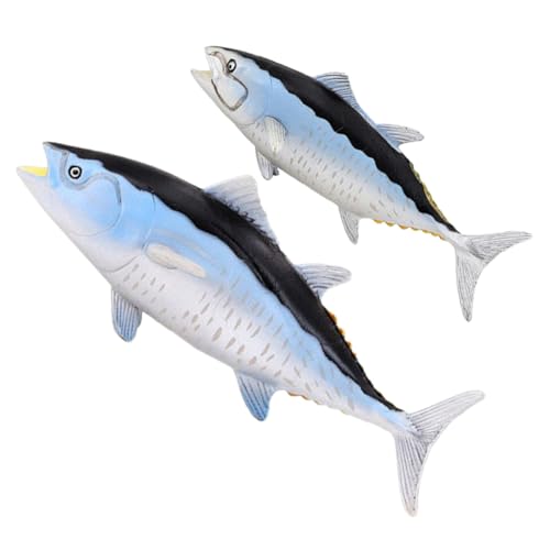 FUNNETOYU 2Stücke Imitierte Modelle Fischspielzeug für Dekoratives Landschaftsfischspielzeug zur Früherziehung Realistische Fisch Ornamente für Kreative Szenen FUNNETOYU 2Stücke Imitierte Modelle Fischspielzeug für Dekoratives Landschaftsfischspielzeug zur Früherziehung Realistische Fisch Ornamente für Kreative Szenen von FUNNETOYU