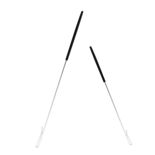 FUNNETOYU 2Stücke Metall Puppen Steuerstab Arm Steuerstab Zubehör für Puppenspiel Leicht und Tragbar für Puppenspiel Enthusiasten Silber von FUNNETOYU