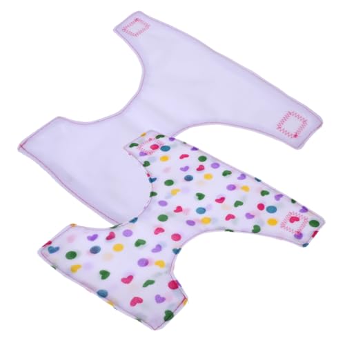 FUNNETOYU 2Stücke Puppenwindeln Verstellbare Unterwäsche für Babypuppen Wiederverwendbare Puppenhose Fantasievolles und Rollenspiele für Puppenmamas und Papas FUNNETOYU 2Stücke Puppenwindeln Verstellbare Unterwäsche für Babypuppen Wiederverwendbare Puppenhose Fantasievolles und Rollenspiele für Puppenmamas und Papas von FUNNETOYU