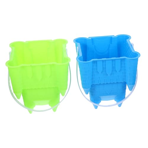 FUNNETOYU 2Stücke Schneemodelle Sandspielzeug für Großes Dickes Burgeimer für Outdoor Spaß Zufällige Farben für Schnee und Sandburgen Bauen FUNNETOYU 2Stücke Schneemodelle Sandspielzeug für Großes Dickes Burgeimer für Outdoor Spaß Zufällige Farben für Schnee und Sandburgen Bauen von FUNNETOYU