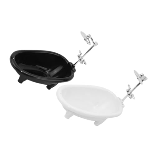 FUNNETOYU 2er Set Badezimmerzubehör Puppe Babybadwanne Badewanne Miniatur Lustige Badezimmeraccessoires Plastik FUNNETOYU 2er Set Badezimmerzubehör Puppe Babybadwanne Badewanne Miniatur Lustige Badezimmeraccessoires Plastik von FUNNETOYU