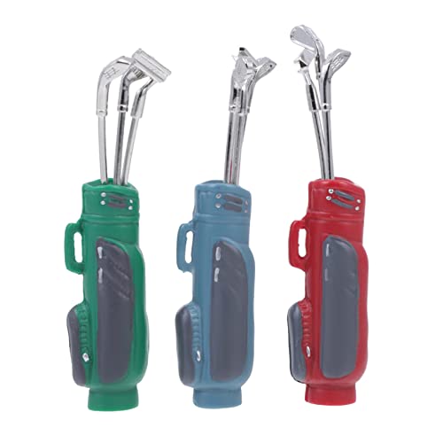FUNNETOYU 3 Sätze Mini Golfset Teilig Miniatur Golfschläger Mini House Ornament Set Dekorativ Realistisch Handgefertigt Tragbar FUNNETOYU 3 Sätze Mini Golfset Teilig Miniatur Golfschläger Mini House Ornament Set Dekorativ Realistisch Handgefertigt Tragbar von FUNNETOYU