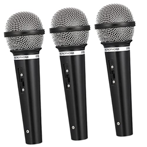 FUNNETOYU 3 Stück Mikrofon für Miniatur Mikrofon für Partys Bühnenaufführungen und Kostümpartys Leicht und Handlich Perfektes für Jungen und Mädchen FUNNETOYU 3 Stück Mikrofon für Miniatur Mikrofon für Partys Bühnenaufführungen und Kostümpartys Leicht und Handlich Perfektes für Jungen und Mädchen von FUNNETOYU