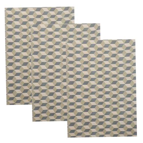 FUNNETOYU 3stücke Teiliges Mini Selbstklebendes Bodenbelag Puppenhäuser Für Küche Bad Und Schlafzimmer Authentische Holzoptik Einfach Anzubringen Und Vielseitig Einsetzbar FUNNETOYU 3stücke Teiliges Mini Selbstklebendes Bodenbelag Puppenhäuser Für Küche Bad Und Schlafzimmer Authentische Holzoptik Einfach Anzubringen Und Vielseitig Einsetzbar von FUNNETOYU