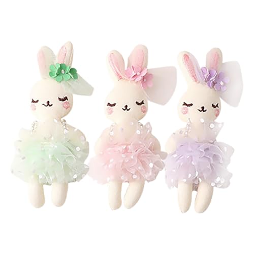 FUNNETOYU 3 Stück Mit Baumwolle ausgestopfte Hasenpuppe Hase stickig kleine Plüschhasenpuppen Ausgestopfter Hasenkaninchen Party kleines Kuscheltier Miniaturfiguren Polyester FUNNETOYU 3 Stück Mit Baumwolle ausgestopfte Hasenpuppe Hase stickig kleine Plüschhasenpuppen Ausgestopfter Hasenkaninchen Party kleines Kuscheltier Miniaturfiguren Polyester von FUNNETOYU