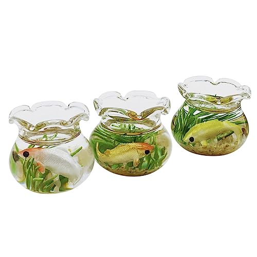 FUNNETOYU 3 Stück Puppenhaus Aquarium Tank Dekorativ Würfel-Aquarium drinnen kleines Aquarium Bookshelf Decor bücherregal Dekoration Mini- Miniatur-Szenendekor winzige Dinge Plastik FUNNETOYU 3 Stück Puppenhaus Aquarium Tank Dekorativ Würfel-Aquarium drinnen kleines Aquarium Bookshelf Decor bücherregal Dekoration Mini- Miniatur-Szenendekor winzige Dinge Plastik von FUNNETOYU