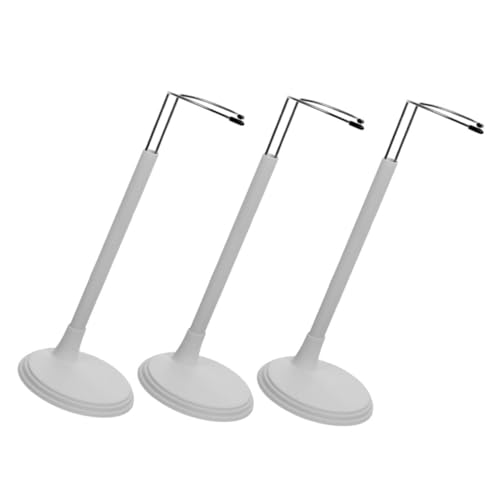 FUNNETOYU 3 Stück Spielzeugständer Puppe Steht Für Mädchen Figur Babypuppe Unterstützung Gestell Halter Anzeige Stand Puppenständer Zeigen Stützrahmen Für Puppen Modell Steht Für Weiß PVC FUNNETOYU 3 Stück Spielzeugständer Puppe Steht Für Mädchen Figur Babypuppe Unterstützung Gestell Halter Anzeige Stand Puppenständer Zeigen Stützrahmen Für Puppen Modell Steht Für Weiß PVC von FUNNETOYU