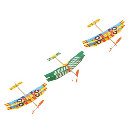 FUNNETOYU 3 Stück Teiliges DIY Flugzeugspielzeug für Baufreudige Schaumstoff Glider Modelle Lernen FUNNETOYU 3 Stück Teiliges DIY Flugzeugspielzeug für Baufreudige Schaumstoff Glider Modelle Lernen von FUNNETOYU