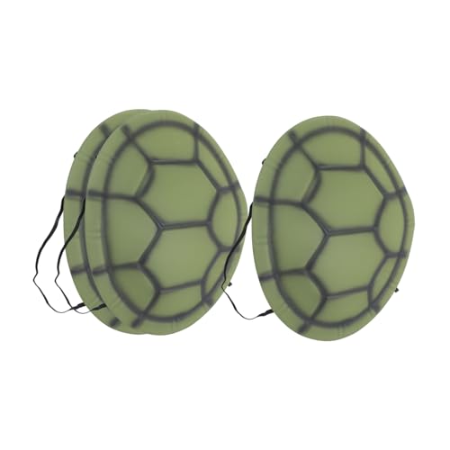 FUNNETOYU 3 Stück Teiliges Eva Schildkrötenpanzer Kostüm für Cosplay und Partys Elastisches Zubehör für Halloween und Karneval Hochwertige Verarbeitung Leicht und Bequem von FUNNETOYU