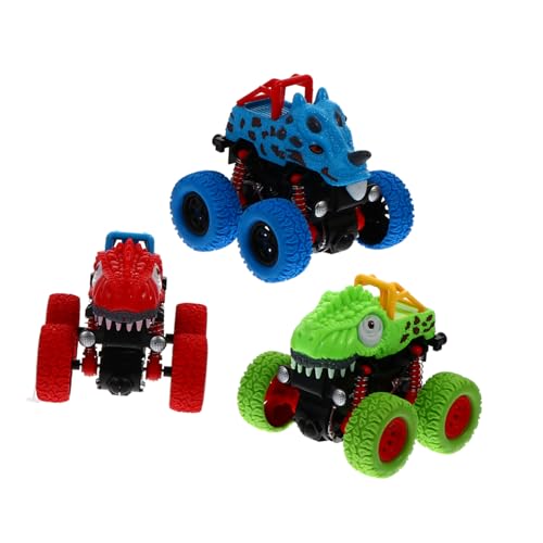 FUNNETOYU 3 Stück Teiliges Inertial Rad Offroad Geländewagen für Robuste Modelle mit Sicherer Glatter Oberfläche Handbetriebene Kinderautos Kreativität und Motorik FUNNETOYU 3 Stück Teiliges Inertial Rad Offroad Geländewagen für Robuste Modelle mit Sicherer Glatter Oberfläche Handbetriebene Kinderautos Kreativität und Motorik von FUNNETOYU