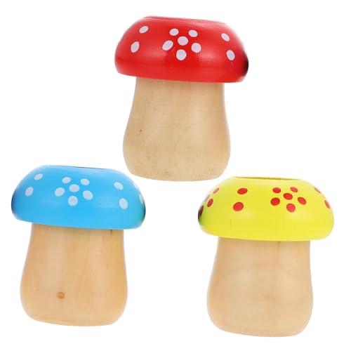 FUNNETOYU 3 Stück Teiliges Pilz Kaleidoskop aus Holz Drehbares Farbenfrohes Pädagogisches Prisma Fantasie Fingerfertigkeit und Farberkennung für Jungen und Mädchen Zufällige Zufällige Farbe FUNNETOYU 3 Stück Teiliges Pilz Kaleidoskop aus Holz Drehbares Farbenfrohes Pädagogisches Prisma Fantasie Fingerfertigkeit und Farberkennung für Jungen und Mädchen Zufällige Zufällige Farbe von FUNNETOYU