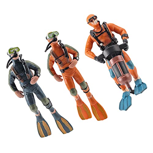 FUNNETOYU 3 Stück Teiliges Taucher Modell Aquarium Deko Schwimmend Realistische Unterwasser Figur Mini Taucher für Fischbecken Natürliche Optik Sichere Materialien Leichte Handhabung FUNNETOYU 3 Stück Teiliges Taucher Modell Aquarium Deko Schwimmend Realistische Unterwasser Figur Mini Taucher für Fischbecken Natürliche Optik Sichere Materialien Leichte Handhabung von FUNNETOYU