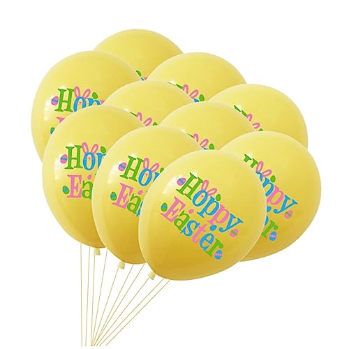 FUNNETOYU 30 Stück Ballon Emulsion Yellow von FUNNETOYU