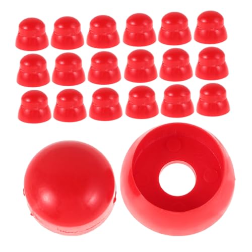FUNNETOYU 30 Stück Kunststoff Schrauben Kappen für Spielplatzgeräte Uv Beständige Bolzenschutzkappen Universalgröße für Schrauben und Muttern Kratzschutz für Spielbereiche Geeignet für Innen von FUNNETOYU