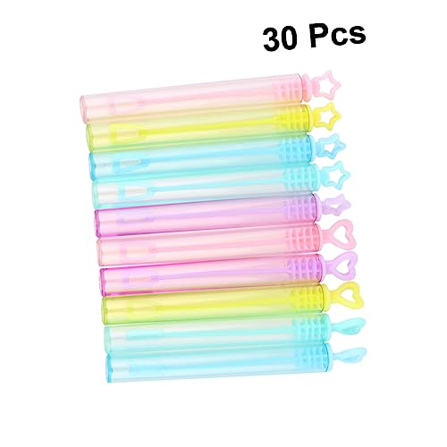 FUNNETOYU 30 Stück Mini-Blasenstabbehälter Blase Zauberstab Blasenmacher Blasen für Blasenlösung Schaumbad plastikenten hochzeitsideen Bubble Stick Leere Flasche Blase Wasserflasche FUNNETOYU 30 Stück Mini-Blasenstabbehälter Blase Zauberstab Blasenmacher Blasen für Blasenlösung Schaumbad plastikenten hochzeitsideen Bubble Stick Leere Flasche Blase Wasserflasche von FUNNETOYU