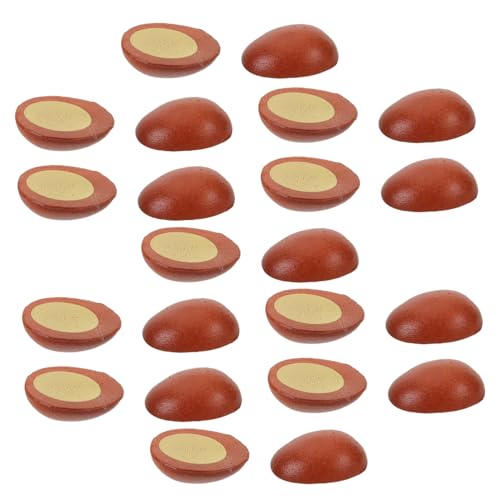 FUNNETOYU 30 Stück Miniatur Eier Modelle Miniatur Gekochte Eier für Puppenhaus Küchendeko Realistisch Aussehende für Bastelarbeiten und Rollenspiele FUNNETOYU 30 Stück Miniatur Eier Modelle Miniatur Gekochte Eier für Puppenhaus Küchendeko Realistisch Aussehende für Bastelarbeiten und Rollenspiele von FUNNETOYU