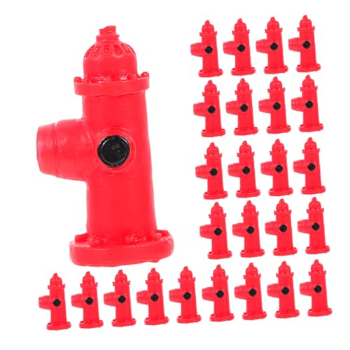 FUNNETOYU 30 Stück Puppenhaus Requisiten Heimdekoration Harz Hydrant Miniatur Landschaftsschmuck Fotografie Requisiten Hydrant Kleiner Landschaftsbau Rot FUNNETOYU 30 Stück Puppenhaus Requisiten Heimdekoration Harz Hydrant Miniatur Landschaftsschmuck Fotografie Requisiten Hydrant Kleiner Landschaftsbau Rot von FUNNETOYU