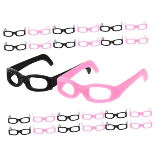 FUNNETOYU 30 Stück Teiliges Puppenbrillen aus Kunststoff Miniatur Sonnenbrillen und Brillen für Puppenkostüme Leicht Anzuziehen Modisch und Robust als Puppendekoration und Fotorequisite FUNNETOYU 30 Stück Teiliges Puppenbrillen aus Kunststoff Miniatur Sonnenbrillen und Brillen für Puppenkostüme Leicht Anzuziehen Modisch und Robust als Puppendekoration und Fotorequisite von FUNNETOYU