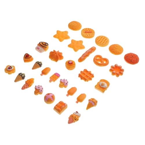 FUNNETOYU 30 Stück Teiliges Realistische Dessert Modelle Weiche Künstliche Kuchen Nachbildung Foto Requisiten für Küchen Dekorationen Party Shop Schaufenster von FUNNETOYU