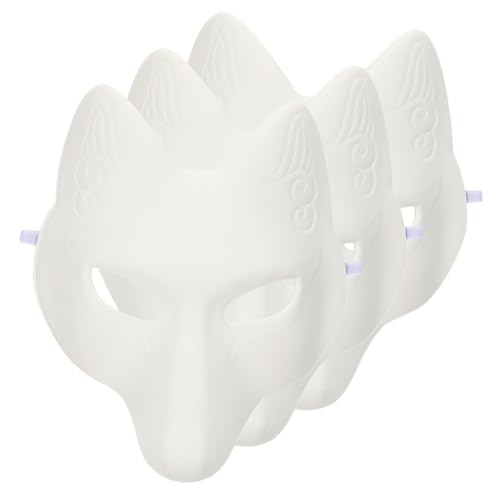 FUNNETOYU 3Stücke DIY Masken Leere Masken für Maskerade Cosplay und Halloween Party Elastische Maske zum Basteln und Dekorieren Zubehör für Kreative Feiern FUNNETOYU 3Stücke DIY Masken Leere Masken für Maskerade Cosplay und Halloween Party Elastische Maske zum Basteln und Dekorieren Zubehör für Kreative Feiern von FUNNETOYU