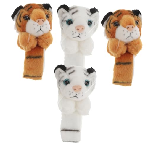 FUNNETOYU 4 Stck Teiliges Plüsch slap armband mit Tiger motiv Weiches und Bequemes Dekorative Tierarmbänder Einfach Anzulegen Langlebig und Sicher für Partys und Alltag FUNNETOYU 4 Stck Teiliges Plüsch slap armband mit Tiger motiv Weiches und Bequemes Dekorative Tierarmbänder Einfach Anzulegen Langlebig und Sicher für Partys und Alltag von FUNNETOYU
