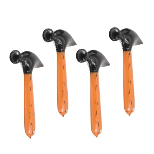FUNNETOYU 4 Stück Aufblasbarer Kinderhammer Holzmaserung Verstellbare Luftfüllung Leichtes PVC Material Lustiges Party Kindergeburtstag und Poolspaß FUNNETOYU 4 Stück Aufblasbarer Kinderhammer Holzmaserung Verstellbare Luftfüllung Leichtes PVC Material Lustiges Party Kindergeburtstag und Poolspaß von FUNNETOYU