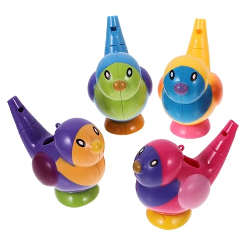 FUNNETOYU 4 Stück Badewannenspielzeug Cartoon Vogelpfeife für Wasserspielzeug mit Geräuschfunktion für Kleinkinder und Babybadewanne Farben Kreatives Spielvergnügen FUNNETOYU 4 Stück Badewannenspielzeug Cartoon Vogelpfeife für Wasserspielzeug mit Geräuschfunktion für Kleinkinder und Babybadewanne Farben Kreatives Spielvergnügen von FUNNETOYU
