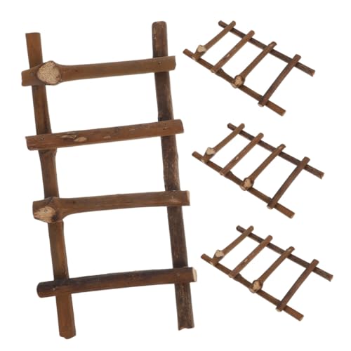 FUNNETOYU 4 Stück Miniatur Rattantreppe Leicht Robust Detailgetreu Vielseitige Miniaturmöbel für Puppenhaus Sandgarten DIY Mikro-Landschaft Dekoration FUNNETOYU 4 Stück Miniatur Rattantreppe Leicht Robust Detailgetreu Vielseitige Miniaturmöbel für Puppenhaus Sandgarten DIY Mikro-Landschaft Dekoration von FUNNETOYU