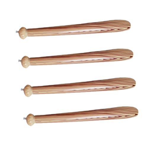 FUNNETOYU 4 Stück Teiliges Aufblasbare Baseballschläger Leichte und Wiederverwendbare Jubelstäbe für Farbenfrohes Partyspielzeug Outdoor Sportgerät für Junge Mädchen FUNNETOYU 4 Stück Teiliges Aufblasbare Baseballschläger Leichte und Wiederverwendbare Jubelstäbe für Farbenfrohes Partyspielzeug Outdoor Sportgerät für Junge Mädchen von FUNNETOYU