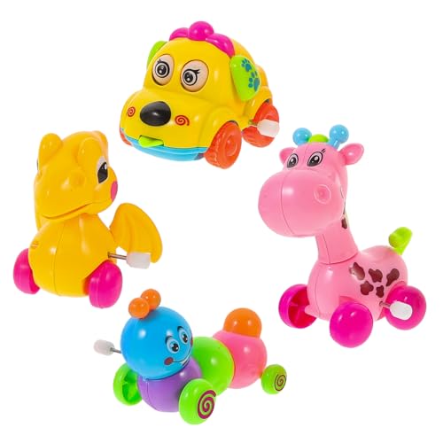 FUNNETOYU 4 Stück Teiliges Aufziehspielzeug Bunte Tierchen mit Aufziehmechanismus Freunden Fördert die Kreativität und Sorgt für Spaß Zufällige Farbe Zufällige Farbe FUNNETOYU 4 Stück Teiliges Aufziehspielzeug Bunte Tierchen mit Aufziehmechanismus Freunden Fördert die Kreativität und Sorgt für Spaß Zufällige Farbe Zufällige Farbe von FUNNETOYU