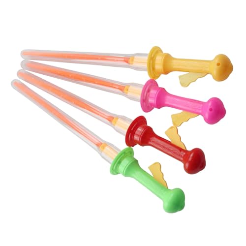 FUNNETOYU 4 Stück Teiliges Bubble Maker Stick Große Seifenblasen Zauberstäbe für Bunte Outdoor Spielzeuge Kinderfreundlich Party und Geburtstagszubehör ohne Zufällige Farbe Zufällige Farbe FUNNETOYU 4 Stück Teiliges Bubble Maker Stick Große Seifenblasen Zauberstäbe für Bunte Outdoor Spielzeuge Kinderfreundlich Party und Geburtstagszubehör ohne Zufällige Farbe Zufällige Farbe von FUNNETOYU