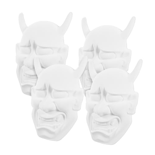 FUNNETOYU 4 Stück Teiliges DIY PVC Masken zum Bemalen Leichte Sichere Blanko Kostüm Masken für Kindergeburtstag Karneval Fasching und Kreative Bastelprojekte FUNNETOYU 4 Stück Teiliges DIY PVC Masken zum Bemalen Leichte Sichere Blanko Kostüm Masken für Kindergeburtstag Karneval Fasching und Kreative Bastelprojekte von FUNNETOYU