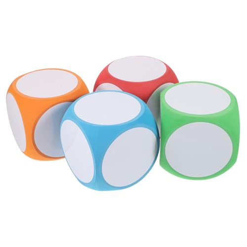 FUNNETOYU 4 Stück Teiliges Großes Schaumstoffwürfel Löschbare DIY Blanko Würfel Pädagogisches Lernspielzeug für Vielseitig für Spiele Matheunterricht Party und Kreativität FUNNETOYU 4 Stück Teiliges Großes Schaumstoffwürfel Löschbare DIY Blanko Würfel Pädagogisches Lernspielzeug für Vielseitig für Spiele Matheunterricht Party und Kreativität von FUNNETOYU