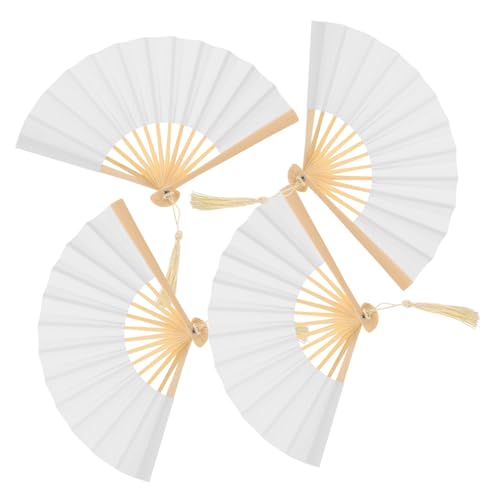 FUNNETOYU 4 Stück Teiliges Miniatur Faltbare Handfächer für Puppen Chinesischer Stil Kompakt und Tragbar als Fotorequisite und Dekorativer DIY Puppenfan FUNNETOYU 4 Stück Teiliges Miniatur Faltbare Handfächer für Puppen Chinesischer Stil Kompakt und Tragbar als Fotorequisite und Dekorativer DIY Puppenfan von FUNNETOYU