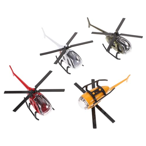 FUNNETOYU 4 Stück Teiliges Miniatur Metall Hubschrauber Modell Rustikale Flugzeug Dekoration Langlebige Metallhandwerkskunst Sichere und Leichte Flugzeugfiguren für Jungen und Mädchen FUNNETOYU 4 Stück Teiliges Miniatur Metall Hubschrauber Modell Rustikale Flugzeug Dekoration Langlebige Metallhandwerkskunst Sichere und Leichte Flugzeugfiguren für Jungen und Mädchen von FUNNETOYU