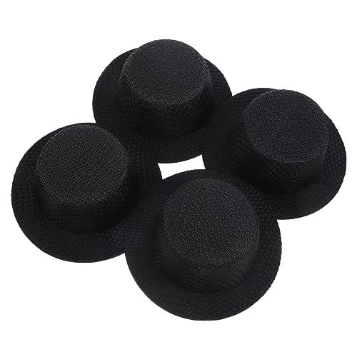 FUNNETOYU 4 Stück Teiliges Miniatur Top Hat für Puppen DIY Bastelbedarf Schwarze Kleine Hüte für Schneemann und Puppendekoration Leichte Mini Hüte für Handwerk und Weihnachtsdeko FUNNETOYU 4 Stück Teiliges Miniatur Top Hat für Puppen DIY Bastelbedarf Schwarze Kleine Hüte für Schneemann und Puppendekoration Leichte Mini Hüte für Handwerk und Weihnachtsdeko von FUNNETOYU