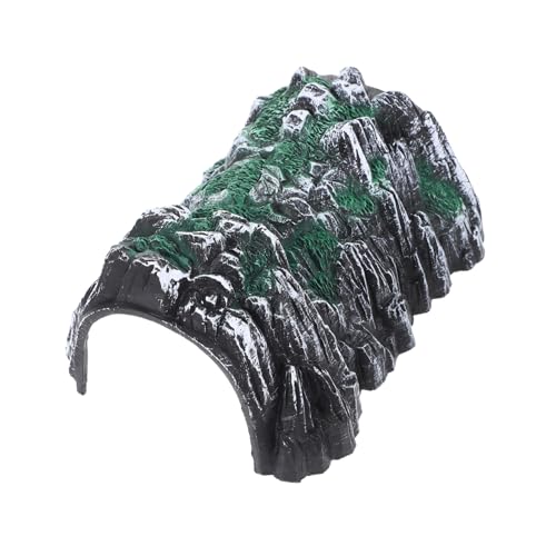 FUNNETOYU 4 Stück Teiliges Modelleisenbahn Tunnel aus Robustem Kunststoff Detailgetreues für Sicher mit Abgerundeten Kanten für Landschaft und Szene Geeignet für Innen und Außenbereich von FUNNETOYU