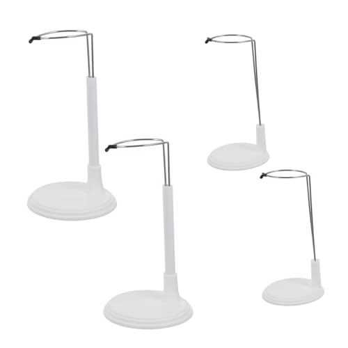 FUNNETOYU 4 Stück Teiliges Puppenständer Robustem Stahl Verstellbar und Stabil mit Rundem Sockel Puppenhalter für Bären Spielzeugfiguren für Ausstellung und Hohe Stützen FUNNETOYU 4 Stück Teiliges Puppenständer Robustem Stahl Verstellbar und Stabil mit Rundem Sockel Puppenhalter für Bären Spielzeugfiguren für Ausstellung und Hohe Stützen von FUNNETOYU